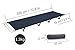DESERT WALKER Camping cot, Outdoor Bed Ultra Lightweight Bed Folding Camping cot,Suitable for outdoes,Family use,Backpacking and Camping (Black)