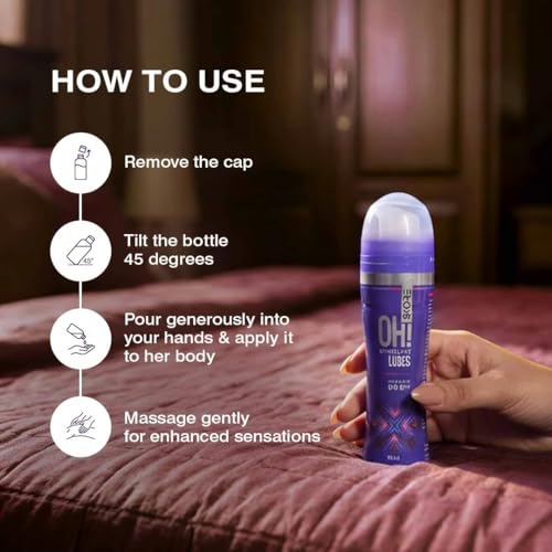 Image of Skore OH!! Stimulant Lubes for women -Skin-Friendly| Safe to Use with Condoms 50ml