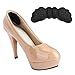 HERCHR 5 Paires de Coussinets de poignées de Talon, protecteurs de Talons Hauts pour Chaussures, Inserts de Coussin pour Chaussures trop Gros Inserts, Coussinets de Talon(6mm)