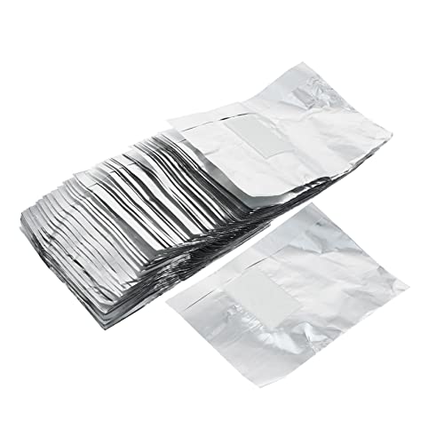 NOLITOY Gel Polish Remover Pads Nail Foil Wraps 200pcs Disposable Thick Long for Toes Fingers Great for Home Salon