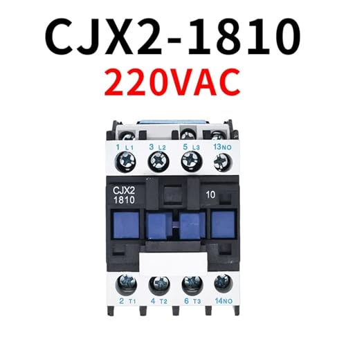Contacteur triphasé CJX2-1810 18A pour commutation de puissance fiable