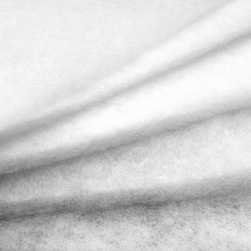 Textrend Volumenvlies zum Nähen - Thermovlies - Vliesstoff meterware - 100% Polyester - Textilien 1x1.6m (Grammatur 150g/m2)