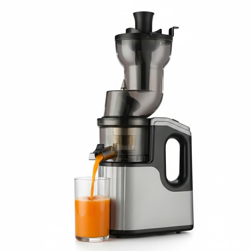 Drumstone (𝐋𝐢𝐦𝐢𝐭𝐞𝐝 𝐓𝐨𝐝𝐚𝐲) Cold Press Juicer for Fruits, Vegetables & Leafy Greens – Low-Speed Extraction for Fresh, Smooth, Nutrient-Rich Juice at Home 𝟏𝟓 𝐘𝐞𝐚𝐫𝐬 𝐖𝐚𝐫𝐫𝐚𝐧𝐭𝐲-picture-13