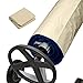 Copertura Di Protezione Per Rullo Solare, Copertura Per Piscina Telo Di Copertura Per Piscina Con Sistema Di Avvolgimento Copertura Per Bobine Per Piscine, Per Giardino Resistente (Size:m,Color:Beige)