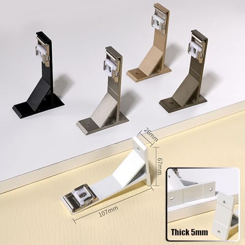 Riel de cortina para sala de estar y dormitorio - Solución blanca para ventanas de 5,2 m 6