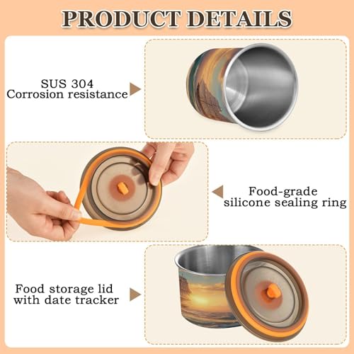 Envase Hermético de Café Acero Inoxidable 500ml miniatura 4