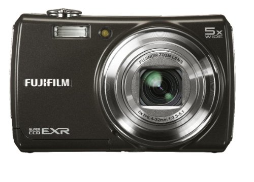 Fujifilm FinePix F200EXR Appareil photo compact numérique 12 Mpix Zoom Optique 5x Ecran LCD 3' Sortie HD Noir