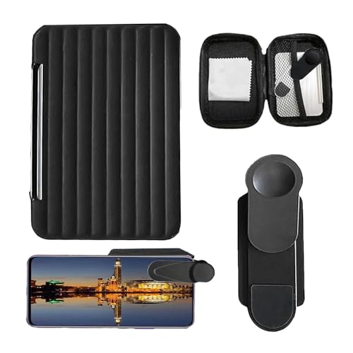 Verstellbares Smartphone-Kamera-Spiegel-Reflexions-Clip-Set, Kamera-spiegelreflexions-Clip-Set, Handy Reflexions Shot Clip, Kreative Fototools, Anpassbar Für Vlogger, Videofilmer Und Fotografen