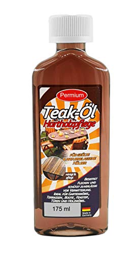 Preisvergleich Produktbild My-goodbuy24 Premium Yacht- und Teaköl / Möbelpflege / Gartenmöbel Pflege-öl / Beseitigt Flecken, schützt zuverlässig vor Verwitterung ! (1 x 175ml)