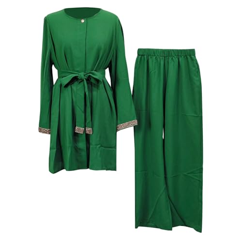 Pantalon taille haute et tunique chic pour masquer les imperfections