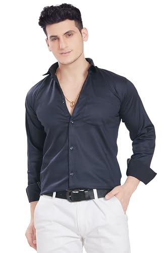 Image of DIVISIVE Men's Solid Slim Fit Shirt