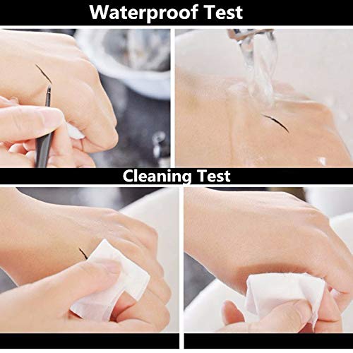 RainBabe Waterproof Precision Liquid Felt Tip Eyeliner Pen (Black)