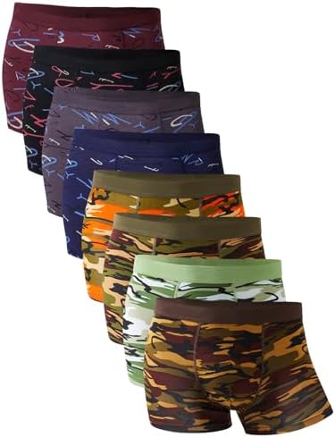 Trunks-8 Pack Camouflage