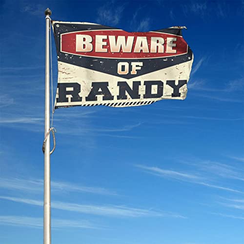 Drapeau Randy pour personnaliser une chambre d'ado ou un studio vide - 4