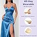 DEPOVOR Double-Sided Adhesive Bra Inserts, Large Size Lightly Padded for D+ Cups, Reusable Lifting Enhancers for Large Busts Beige
