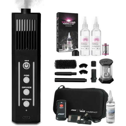 PMI SmokeNINJA PRO Kit Bundle con fórmula de desaparición, protección mejorada contra sobrecalentamiento, salida de 3 minutos por ráfaga, control USB-C miniatura 1
