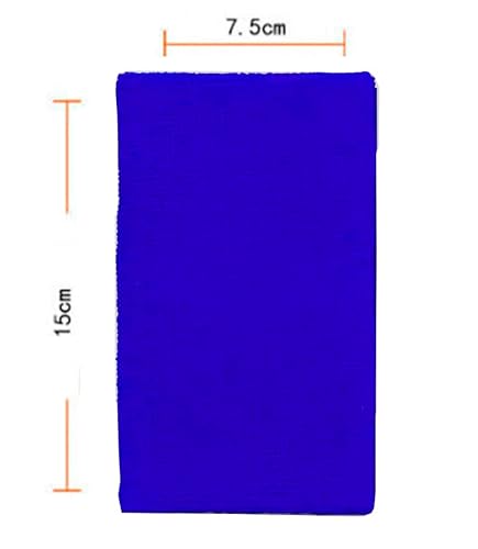 Munhequeira Toalha Pulso 15 cm 01 Unidade Alta Absorção (Azul)