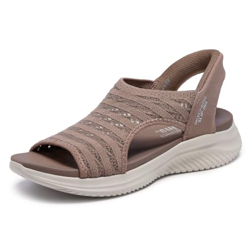 Image of Skechers Women's Ultra Flex 3.0 - Sun Warmth Hands Free Slip-ins | Hands Free Slip-Ins, Yoga Foam Cushioned Footbed, Machine Washable, Recycled Materials, Vegan