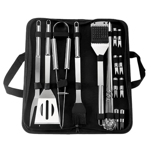 Set Parrillero Acero Inoxidable 20 Piezas miniatura 1