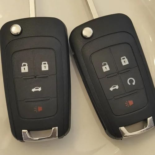 Coque clé Chevrolet pliante remplacer boîtier abîmé Cruze Impala 2 boutons - 2