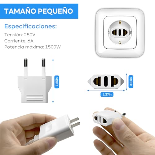 Periféricos, Electronics adaptador europeo Marca ECYWE (3)