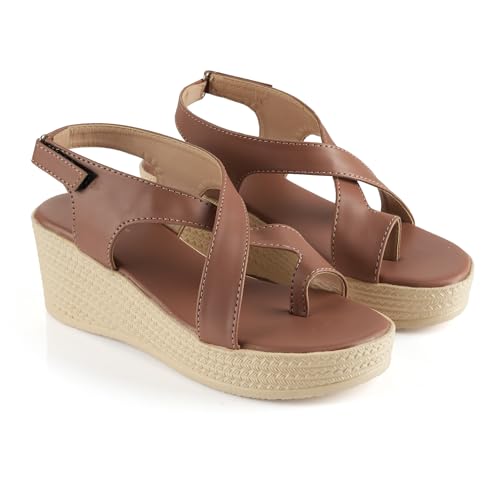 Image of MOSAC Women /Girl's Stylish Casual Comfortable Wedges Platform Heel Sandal FOR Women & Girls
