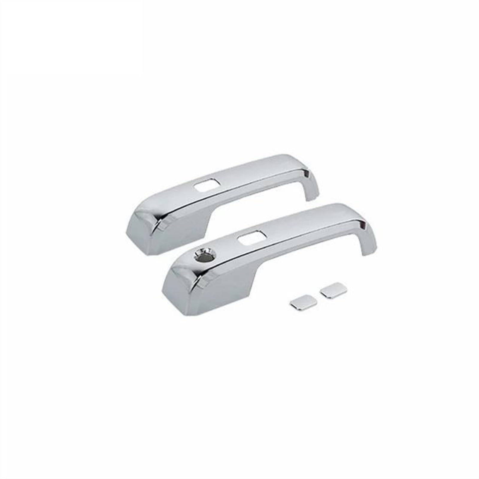 SLIMES Car Exterior Cover Side Door Handle Protector Chrome Scratch Protection for Ford F150 2015-2020 Protection(C Chrome)