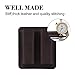 Kosibate Leather Magazine Holder, Tactical Mag Holster Fits for .40 .45 G17 19 Sig P320 1911 Pouch, Single Stack, IWB or OWB