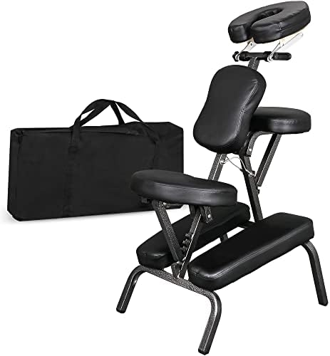 Nova Microdermabrasion Portable Massage Chair Foldable Tattoo Therapy Chair 4 Inches Thickness Sponge Face Cradle Spa Salon Massage Chair