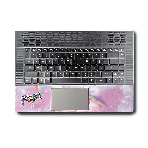 Image of MightySkins Skin Compatible With Alienware X16 R1 (2023) Full Wrap Kit - Rainbow Zebra Heaven | Protective, Durable, and Unique Vinyl Decal wrap cover | Easy To Apply & Change Styles | Made in the USA