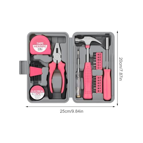 Set de Herramientas con Caja Compacta para Mujer 24 Piezas miniatura 4