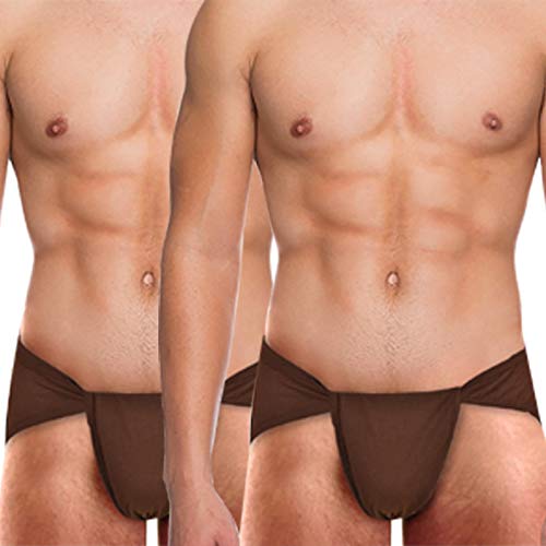 Image of Cotton Men's Langot for Kushti | Ideal Gym Running Yoga Supporter for Physical Activities - Multicolor (Free Size) (Pack of 2)