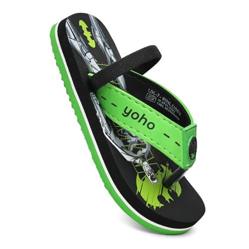 Image of YOHO Slippers for Toddlers | Comfortable and Lightweight Kids FlipFlop|WB Cartoon & Comic Characters: Batman, Superman, PPG, Tom & Jerry, Scooby Do and We Bare Bears Footwear for Girls & Boys