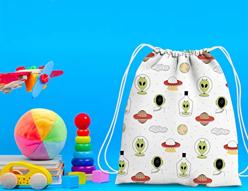 Image of Drawstring Bag For Kids, Soft Fabric, Swimming, Waterproof, Tuition, School Beach Dipper Bags 4-10 Years Girls & Boys
