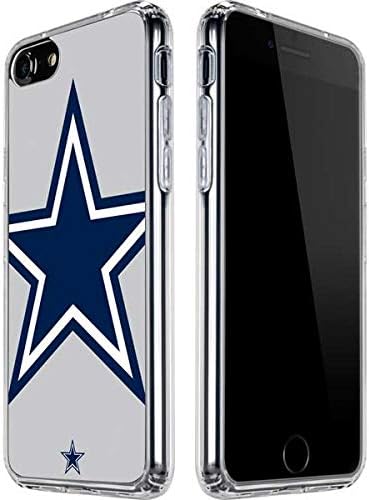 Skinit Clear Phone Case Compatible with iPhone SE (2nd & 3rd Gen) - Officially Licensed NFL Dallas Cowboys Large Logo Design
