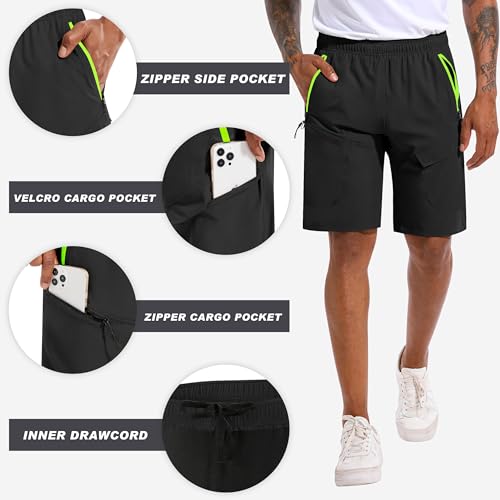 Shorts masculinos de mountain bike acolchoados 3D para ciclismo e ciclismo de secagem rápida e leve,