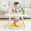 Move2Play 4-in-1 Baby Activity Center | Montessori-Inspired Design | 8 Interactive Toys | Tummy Time, Exersaucer & Toddler Table | Shower Gift | Essential | Must Have for 3, 6, 12 Month Old (Sun) #1