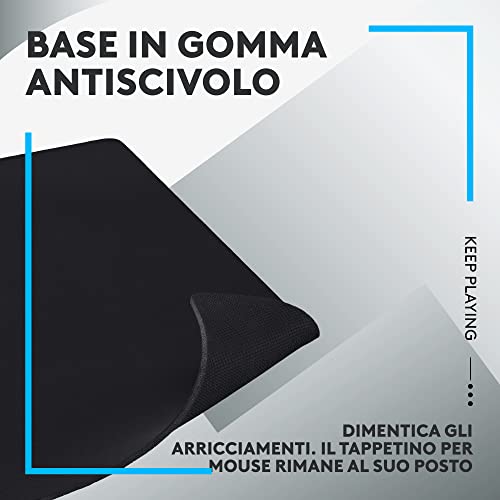 G840 Gaming Mouse Pad XL, Ottimizzato per i Sensori da Gioco, Attrito Moderato, Antiscivolo, Accessori da Gioco per Mac e PC, 900 x 400 x 3 mm - Mouse gaming - Immagine 5