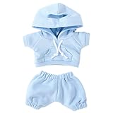 Conception spéciale: Le sweat à capuche de poupée est élégant et décontracté avec une esthétique moderne. Il ajoutera une touche spéciale à la garde-robe de n'importe quelle poupée.
