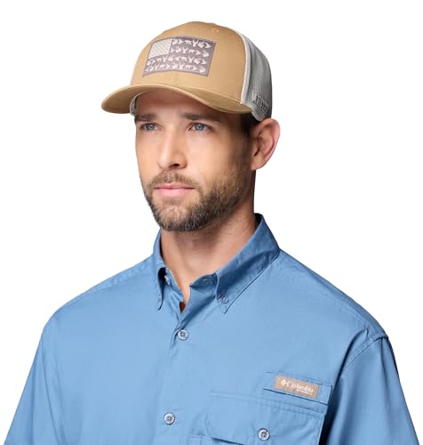 Image of Columbia Unisex PHG Game Flag Mesh Ball Cap