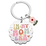 WEHBVF Mothers Day Gifts New Mom Keychain for Mothers Day Gifts from Daughter Son Moms Keychain Gift for Expectant Mothers Gift For Moms Birthday