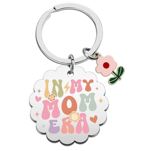WEHBVF Mothers Day Gifts New Mom Keychain for Mothers Day