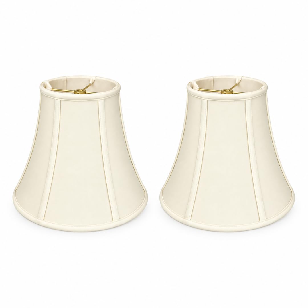 Royal Designs, Inc. BSO-704-16EG-2 True Bell Basic Lamp Shade, 8 x 16 x 12.6, Eggshell, 2-Pack
