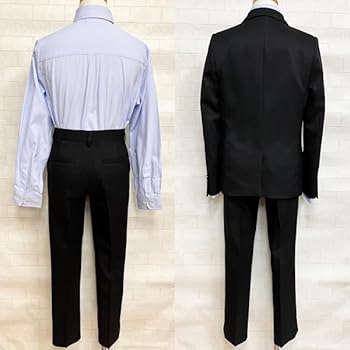 【極美品】ナカノヒロミチ　キッズスーツ(165) 男の子　匿名配送 極美品】ナカノヒロミチ キッズスーツ(165) 男の子 匿名配送 極
