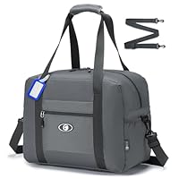SPAHER British Airways Cabin Bag 40x30x15 Foldable Travel Duffle Weekend Gym Bags for Women Men Waterproof Overnight Hospital Holdall Bag Handbag Small Carry on Underseat Hand Luggage