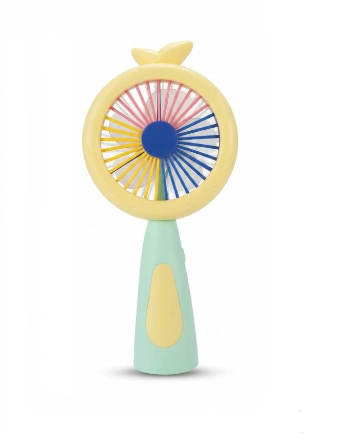Handheld Mini Fan with LED Ring Light, USB-C Rechargeable-image-44