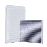 CA10171 Engine Air Filter and CF10285 Cabin Air Filter kit Compatible with 2007-2017 Toyota Camry
