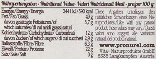 Verival Sonnenblumenkerne - Bio, 6er Pack (6 x 250 g Beutel) - Bio