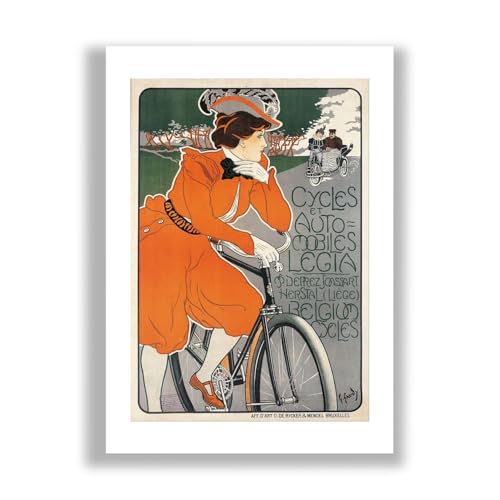 Cycles et Automobiles Legia affiche Georges Gaudy pour décoration salon industriel
