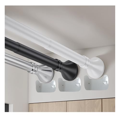 Barre douche télescopique sans perçage extensible 160-250cm acier inoxydable